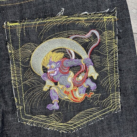 Vintage RMC Red Monkey Company Jeans Mens 38 Martin Ksohoh Lot 1001 Japan - Picture 4 of 8